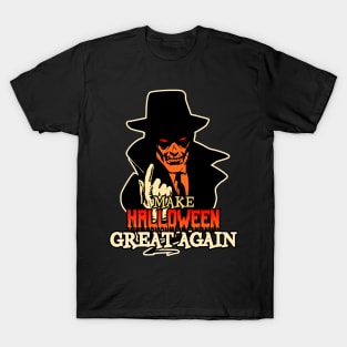 scary mafia spirit, make halloween great again T-Shirt